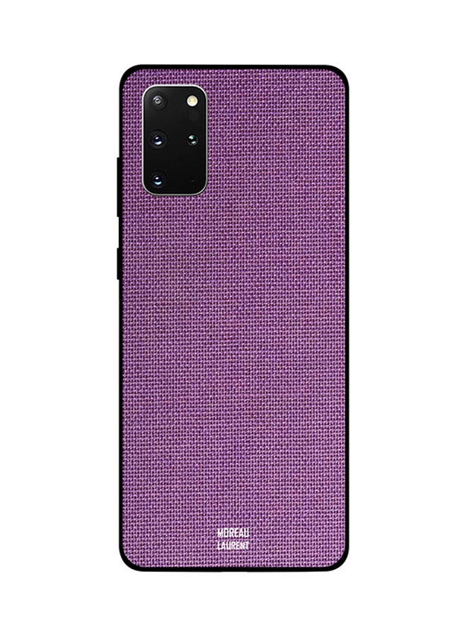 Moreau Laurent Skin Case Cover -for Samsung Galaxy S20 Plus Purple Jeans Cloth Pattern Purple Jeans Cloth Pattern
