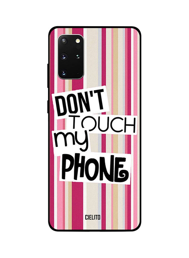 CIELITO Skin Case Cover -for Samsung Galaxy S20 Plus Dont Touch My Phone Stripes Dont Touch My Phone Stripes