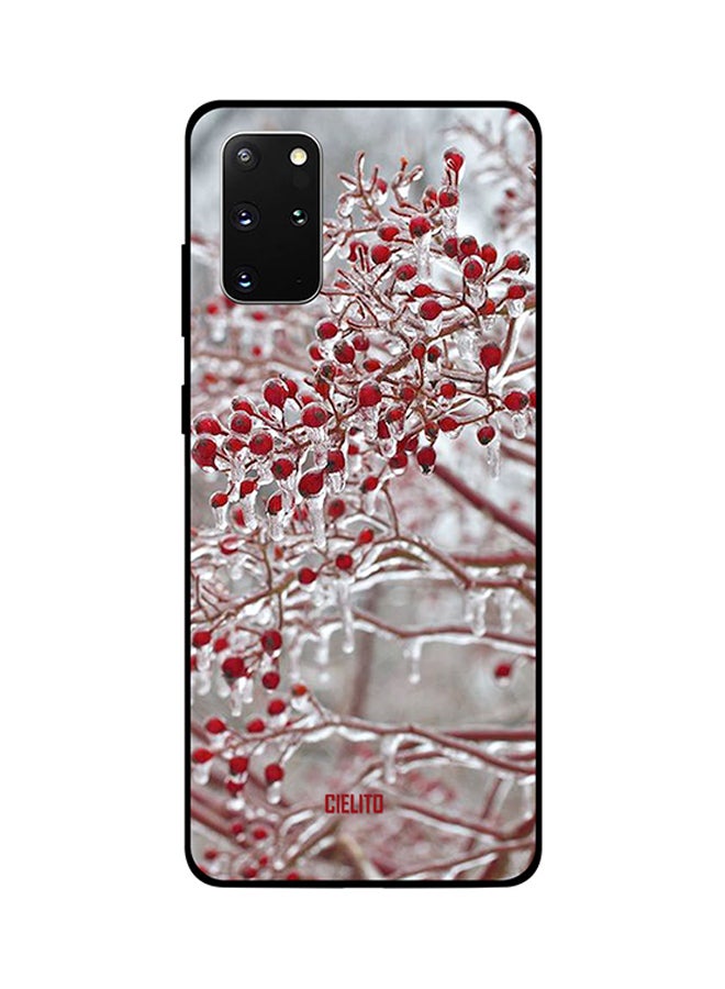 CIELITO Skin Case Cover -for Samsung Galaxy S20 Plus Snow Cherries Snow Cherries