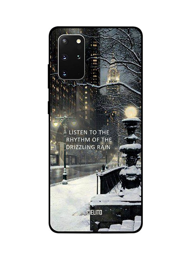 CIELITO Skin Case Cover -for Samsung Galaxy S20 Plus Listen the Rhythm of Rain Listen the Rhythm of Rain
