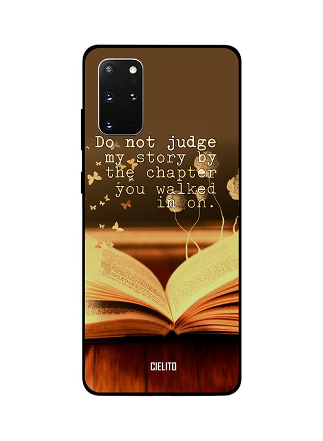 CIELITO Skin Case Cover -for Samsung Galaxy S20 Plus Dont Judge My Story Dont Judge My Story