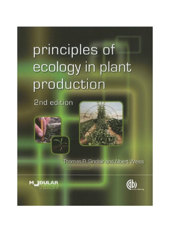 null - Principles Of Ecology In Plant Production Paperback English by Thomas Sinclair - Image 1