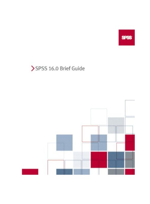Spss 16.0 Brief Guide Paperback English by Spss Inc.