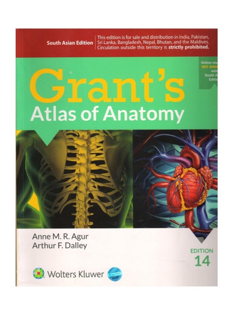 Grant’s Atlas of Anatomy paperback english - 2016