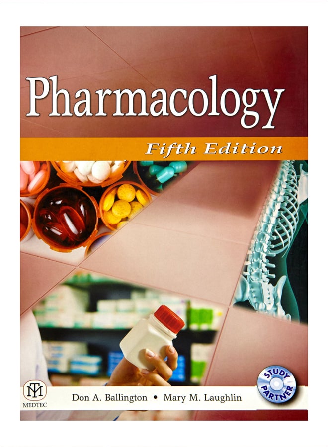 كتاب علم الأدوية غلاف ورقي الإنجليزية - 15-Jan-14