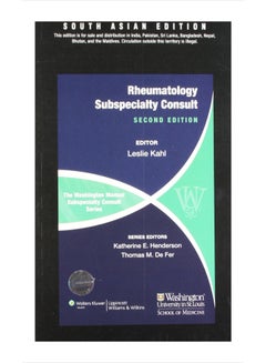 Rheumatology Subspeciality Consult paperback english - 2012 