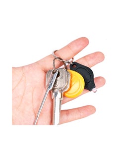 Generic Mini Led Keychain Flashlight Yellow 40x22x8mm  - Image 2