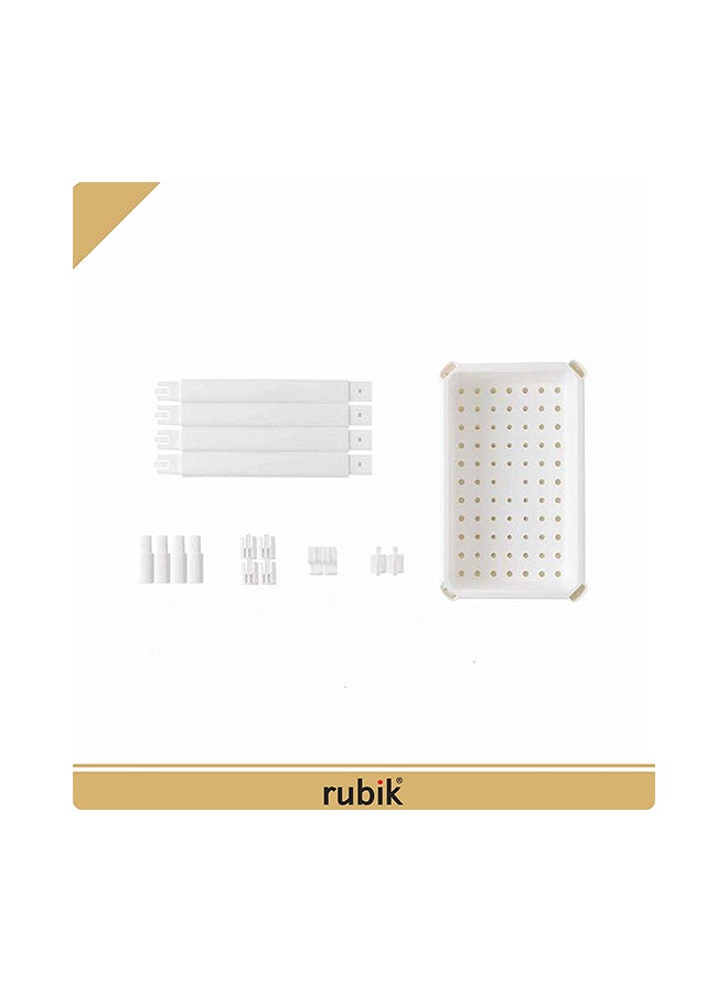 روبيك رف تخزين لزاوية المطبخ أبيض 36x23x100Ø³Ù†ØªÙŠÙ…ØªØ± - Image 5