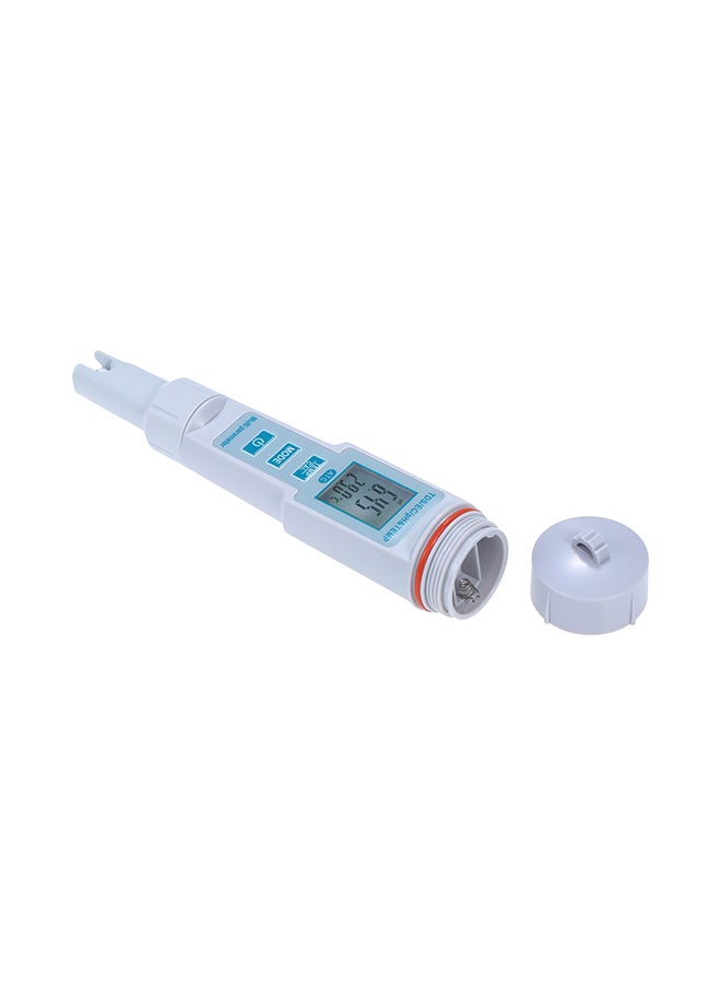 4 in 1 Water Quality Tester Temperature Meter Grey 25x5x10.50centimeter - Image 1