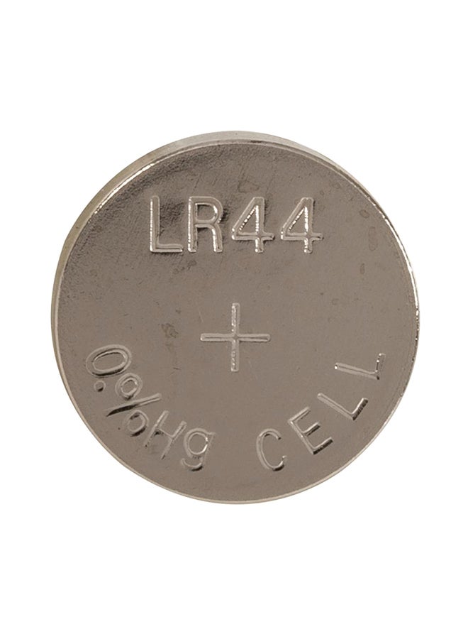 Generic - 4-Piece LR44 Alkaline Button Cell Battery Set Silver - Image 1