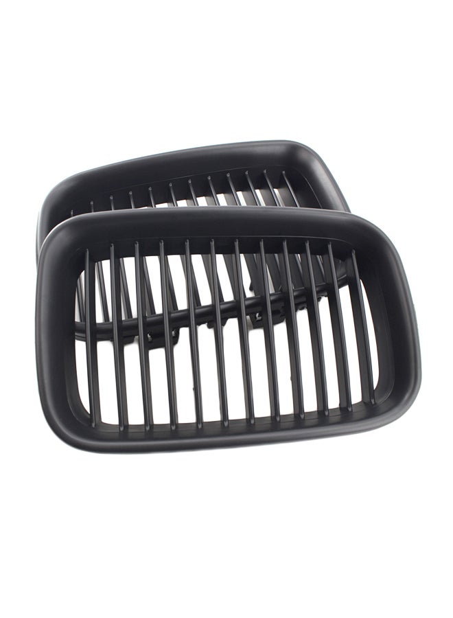 Generic 2-Piece Front Matte Repalcement Grill For BMW 3 Series E36 1992-1996 