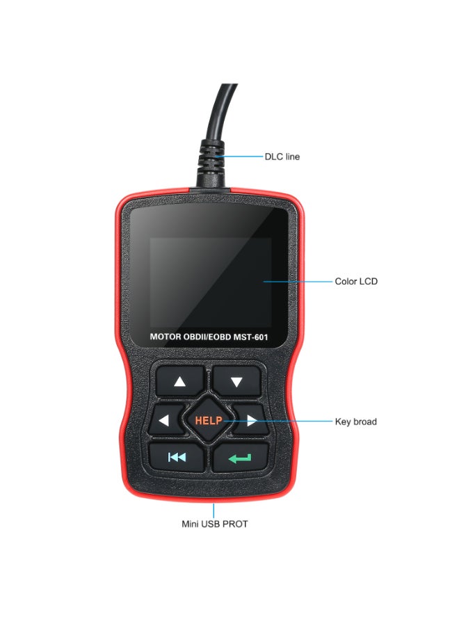 Universal OBD II  Automotive Diagnostic Scanner - Image 4