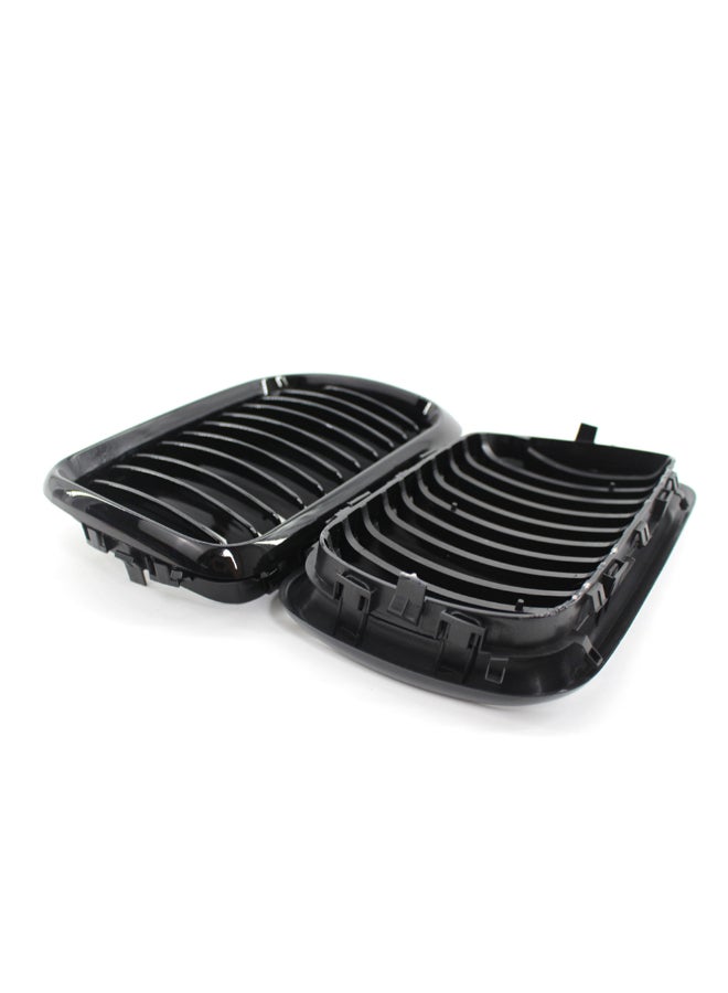 Generic 2-Piece Gloss Front Bumper Hood Kidney Replacement Grill For BMW 3-Series E36 M3 1997-1999  - Image 5