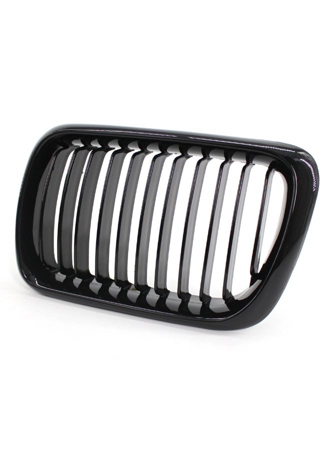 Generic 2-Piece Gloss Front Bumper Hood Kidney Replacement Grill For BMW 3-Series E36 M3 1997-1999  - Image 4