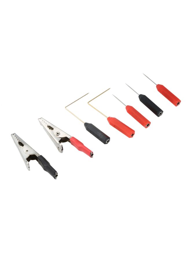 Universal Insulated Safety Multimeter Test Probe Set