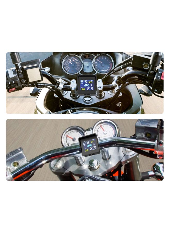Solar Wireless Tire Pressure Monitoring System With LCD Intelligent External Sensor - Image 5