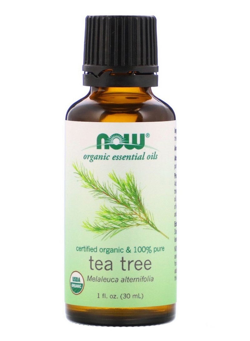 Now Foods - Organic Tea Tree Essential Oil 30ml - Image 1