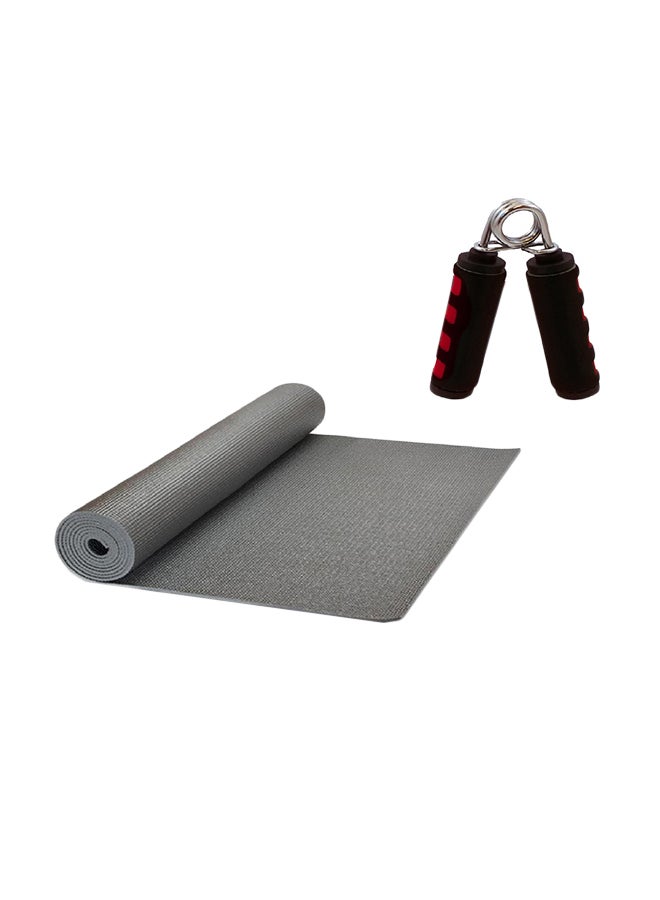 yoga mat 2-Piece Non-Slip Yoga Mat And Hand Grip  - Image 1