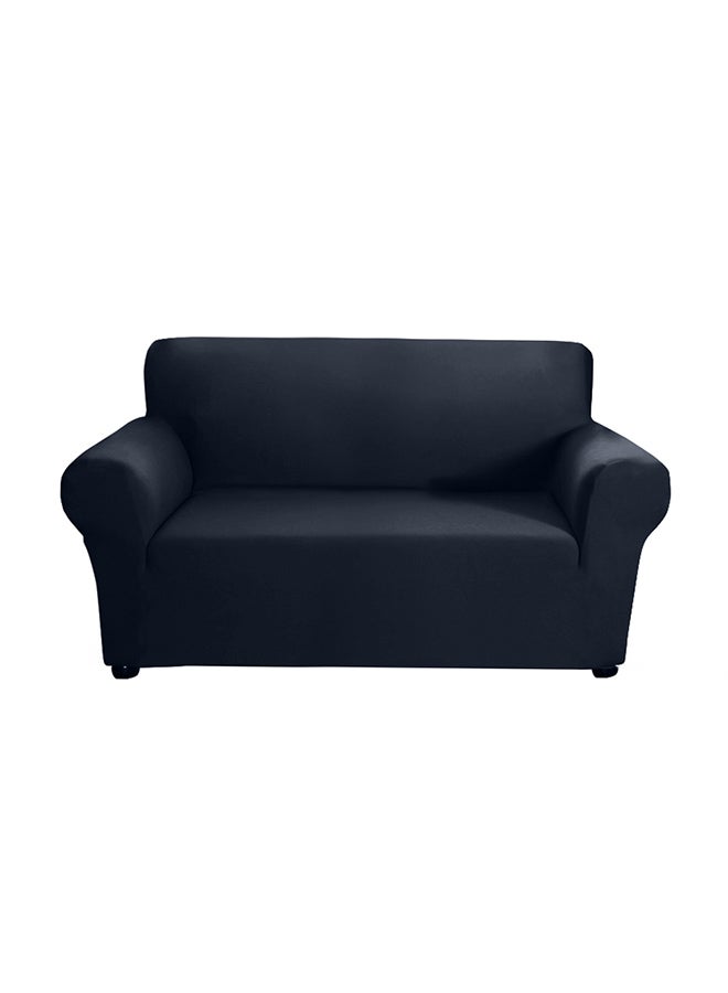 Anti-Slip 2 Seater Sofa Cover Blue 28X5X23cm  - Image 1