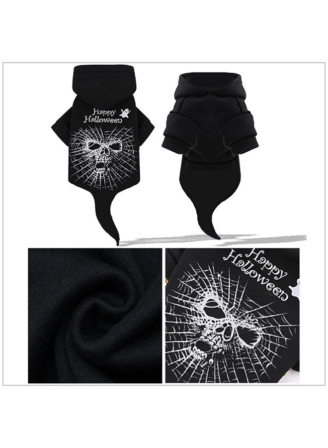 زي تنكري دافئ بتصميم كلب أليف أسود 20x4x15سم - Image 3