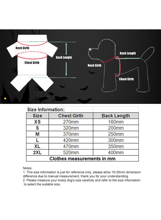 زي تنكري دافئ بتصميم كلب أليف أسود 20x4x15سم - Image 4