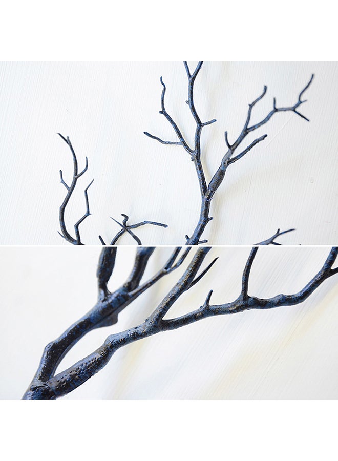 Artificial Dried Tree Branch Simulation Blue 35x4x20cm  - Image 3