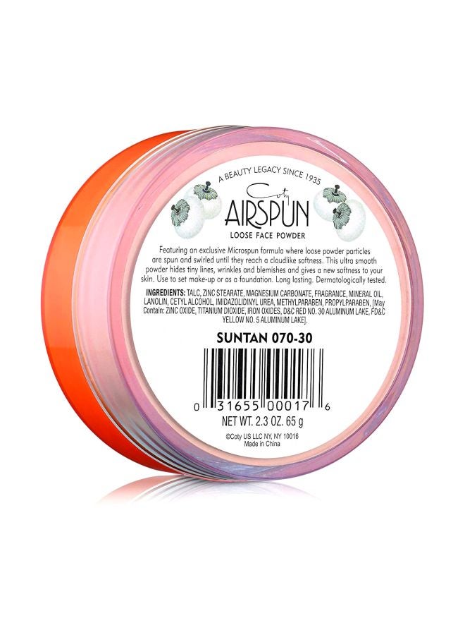Coty Airspun - Loose Face Powder Suntan - Image 1