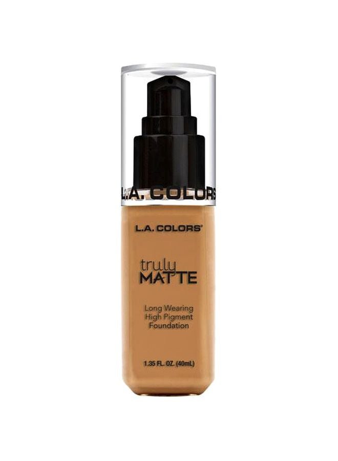 Truly Matte Liquid Foundation CLM358 Warm Honey