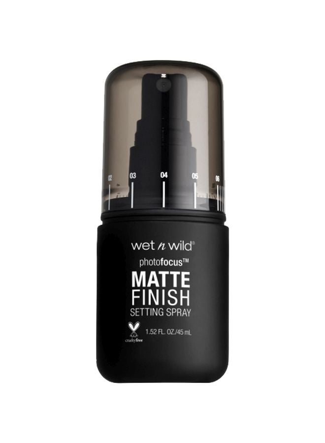Wet N Wild 3-Piece Photo Focus Matte Finish Setting Spray Clear 