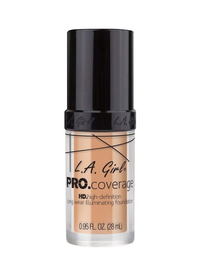 LA Girl - Pro Coverage HD Illuminating Foundation Beige - Image 1