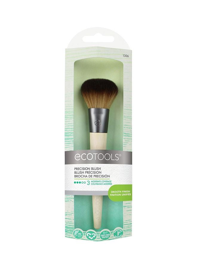 Ecotools Makeup Brush For Blush Beige/Black - Image 2