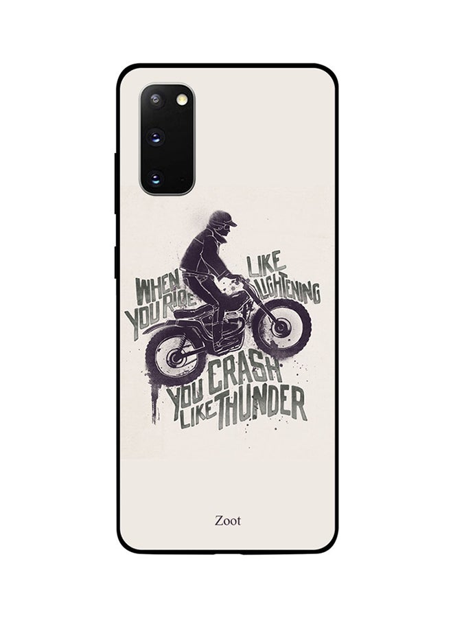 Zoot Skin Case Cover -for Samsung Galaxy S20 Crash like Thunder Crash like Thunder