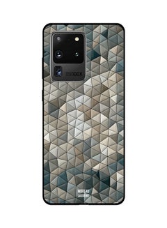 Skin Case Cover -for Samsung Galaxy S20 Ultra Grey/Brown Grey/Brown - v1582622353/N34883260A_1