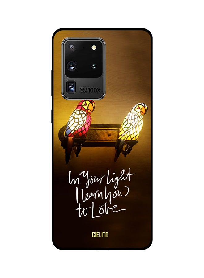 CIELITO Skin Case Cover -for Samsung Galaxy S20 Ultra Love Light Parrot Love Light Parrot