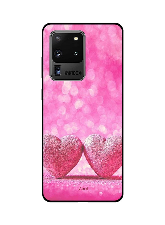 Zoot Skin Case Cover -for Samsung Galaxy Ultra S20 Pink Heart Pink Heart