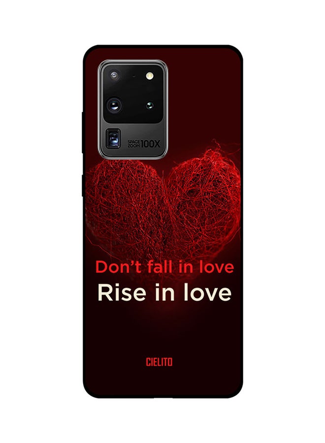 CIELITO Skin Case Cover -for Samsung Galaxy S20 Ultra Fall And Rise Fall And Rise