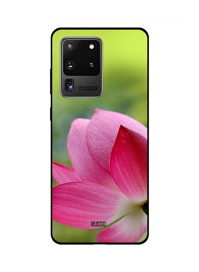 RUSSO Skin Case Cover -for Samsung Galaxy S20 Ultra Lotus Leaves Lotus Leaves 