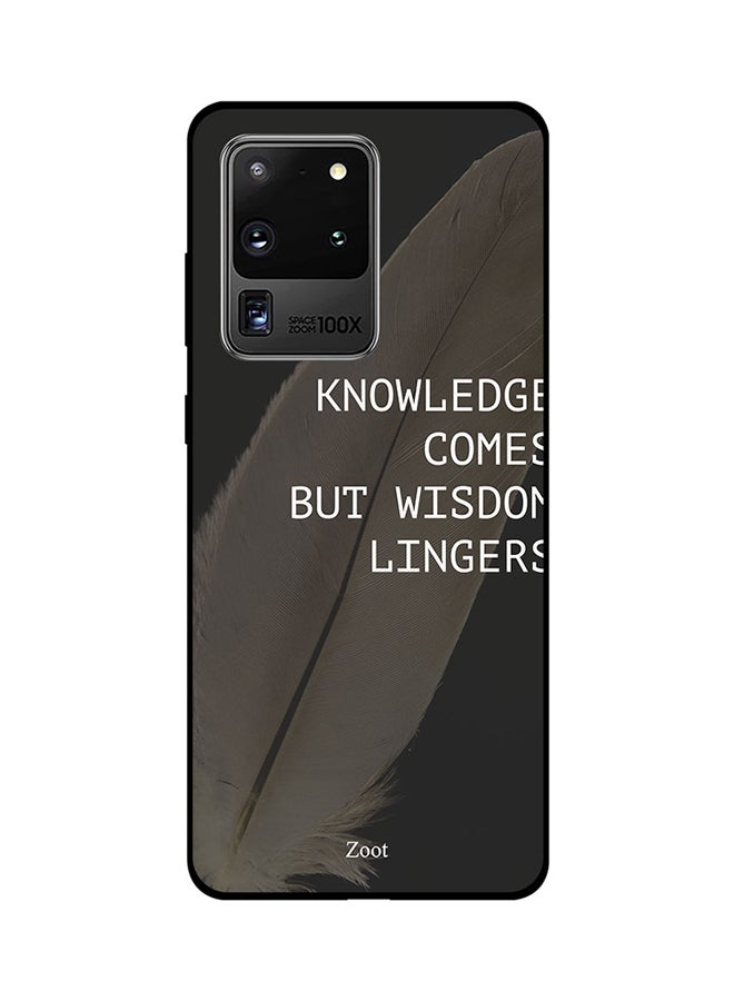 Zoot Skin Case Cover -for Samsung Galaxy S20 Ultra Grey/White Grey/White