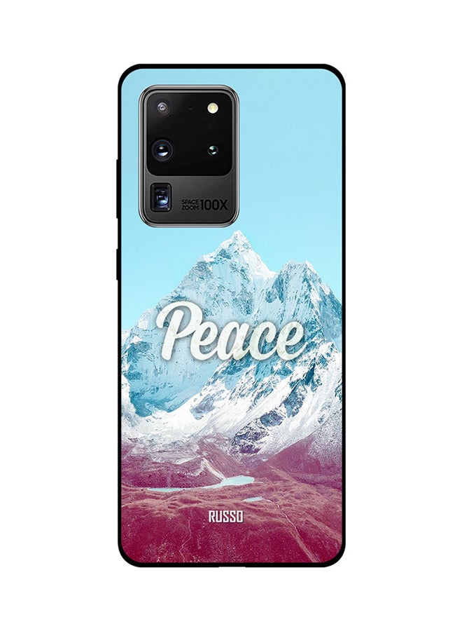 Skin Case Cover -for Samsung Galaxy S20 Ultra Snow Peace Mountains Snow Peace Mountains