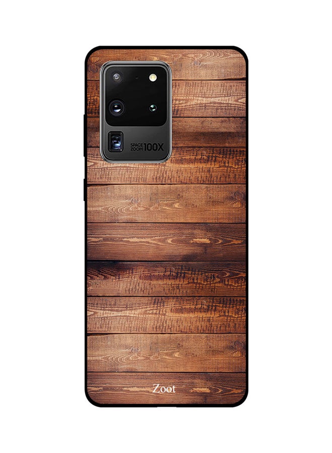Zoot Skin Case Cover -for Samsung Galaxy S20 Ultra Wooden Dark & Light Wooden Dark & Light