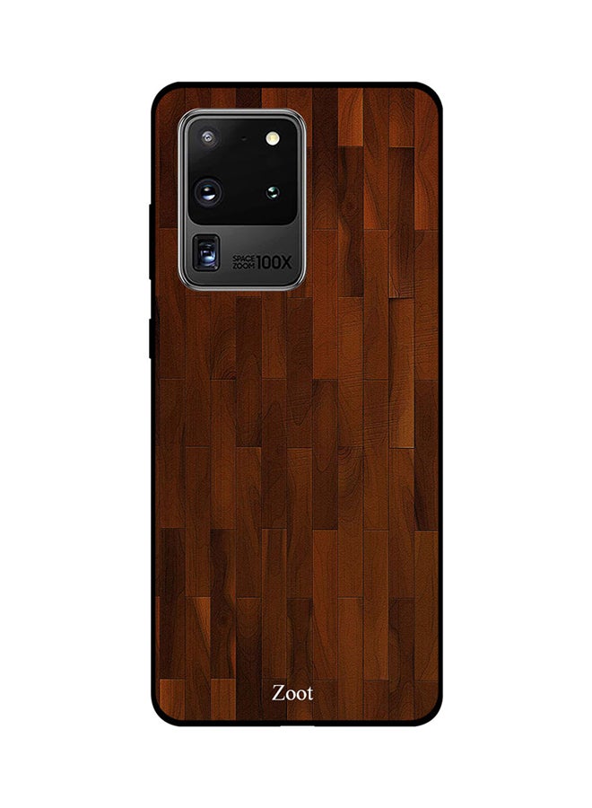 Zoot Skin Case Cover -for Samsung Galaxy S20 Ultra Wooden Paper Wooden Paper