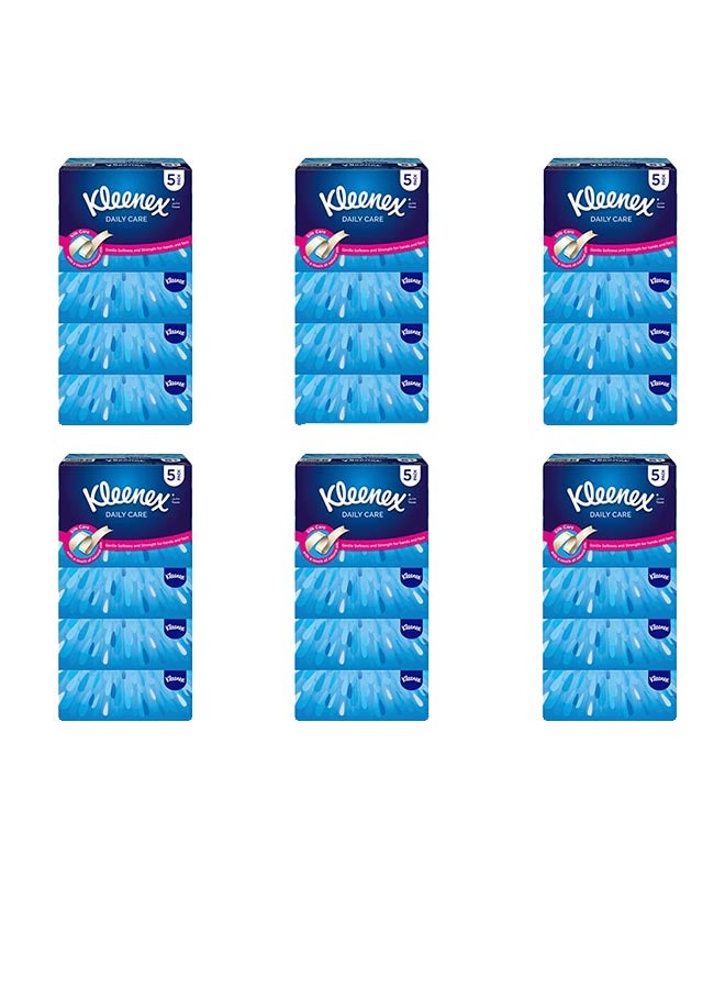 مناديل وجه للعناية اليومية، 170 منديل، عبوة من 30 قطعة أبيض - Image 2