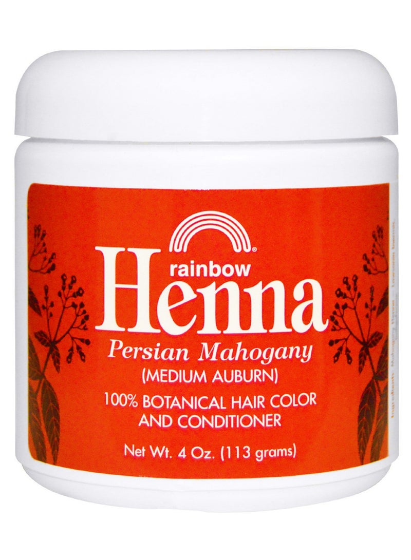 Henna Persian Mahogany Hair Color And Conditioner Medium Auburn 113grams
