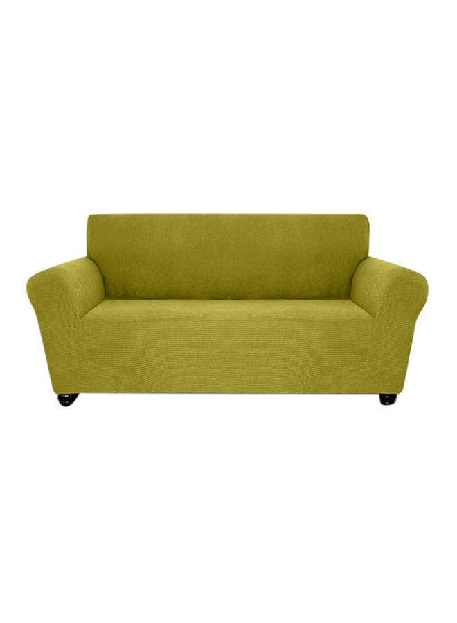 Anti Slip Soft Stretch Sofa Slipcover Green 38x9x27cm - Image 1