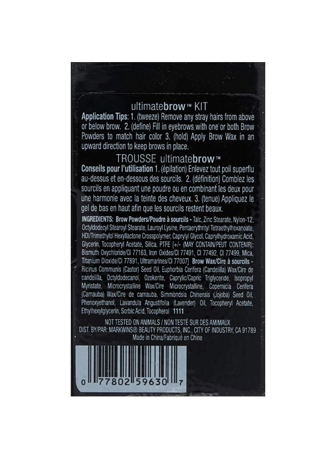 Wet N Wild Ultimate Brow Kit Ash Brown  - Image 4