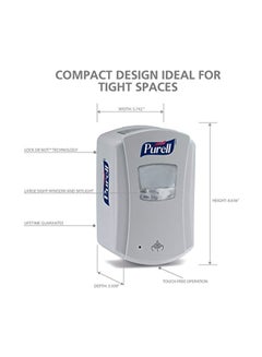 Purell Touch-Free Soap Dispenser White 700ml  - Image 3