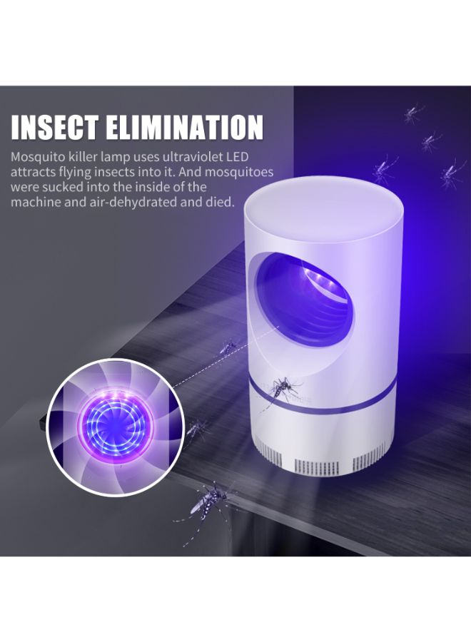 Generic Electronic Mosquito Killer With LED Light White  - Image 3