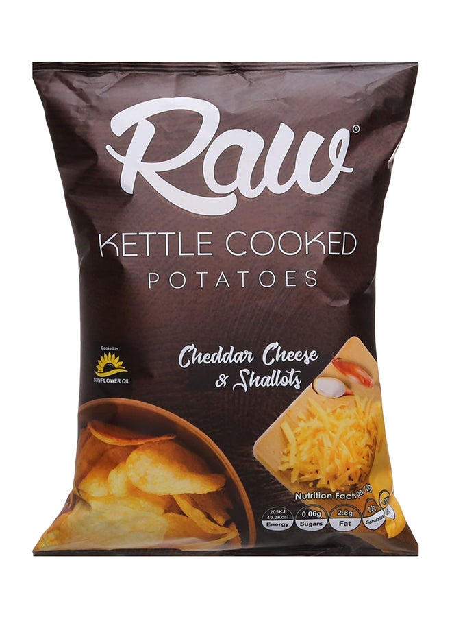 Raw Cheddar Cheese& Shallots 90_100grams 