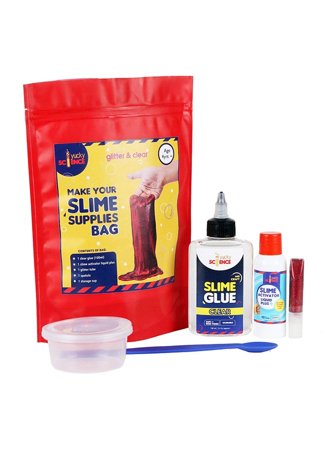 ياكي ساينس طقم حقيبة مستلزمات لصنع السلايم - Image 1