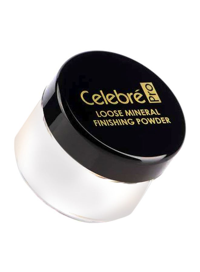 ميهرون بودرة سائبة بلمسة نهائية معدنية شبه شفاف